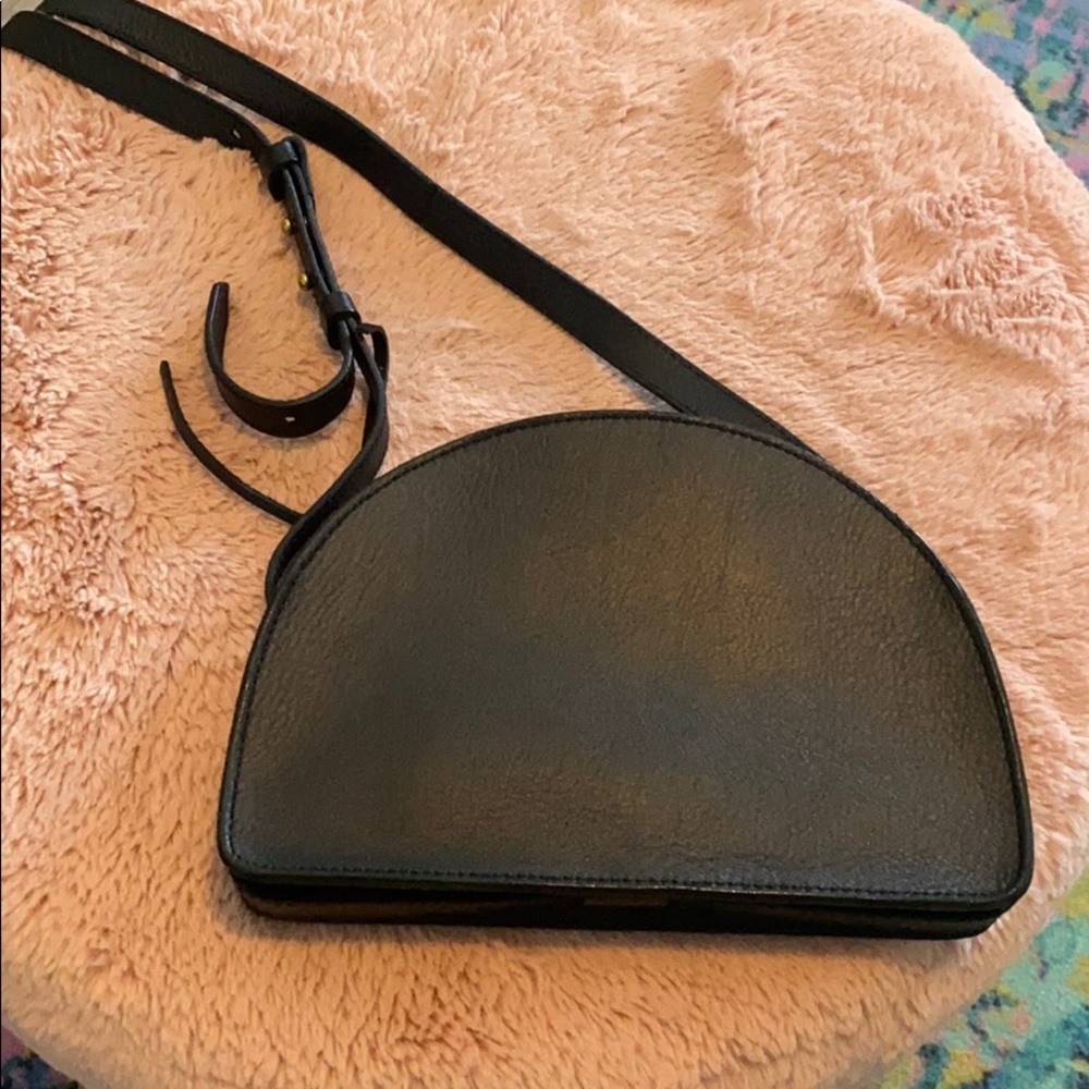 Madewell Simple Half-Moon Crossbody